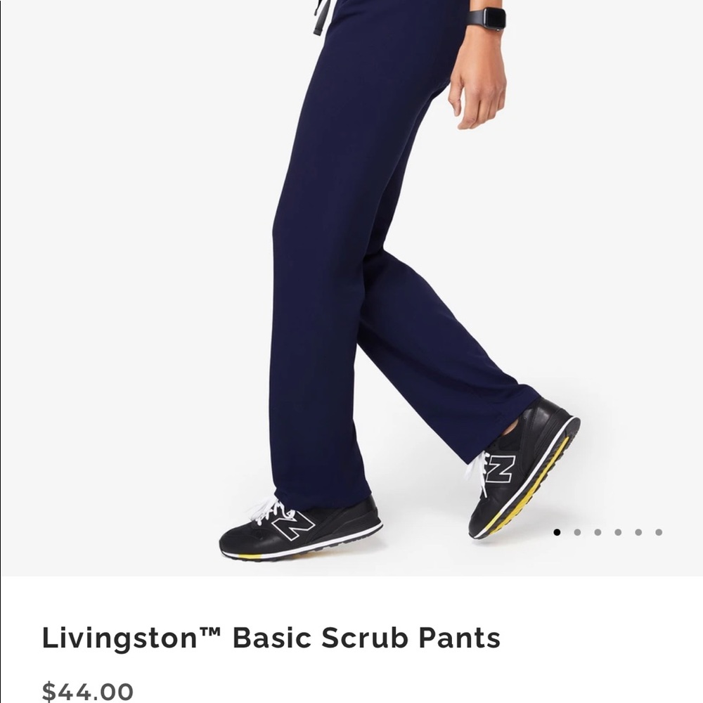 Figs Set Livingston pant Navy medium Catarina top